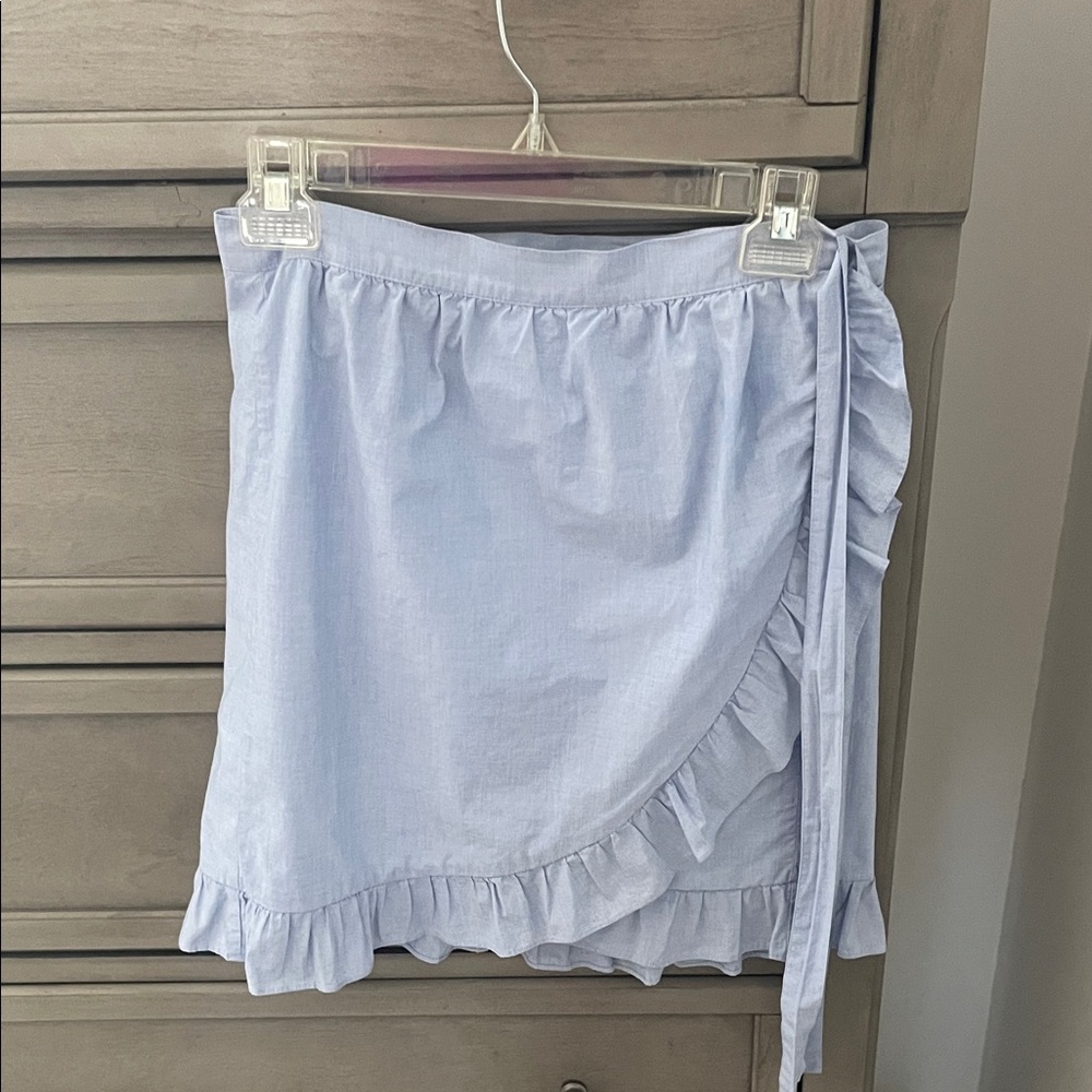 J.Crew Ruffle Wrap Skirt